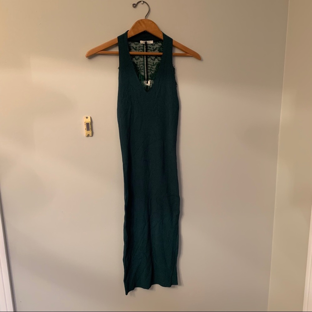 Green Fitted Dress
